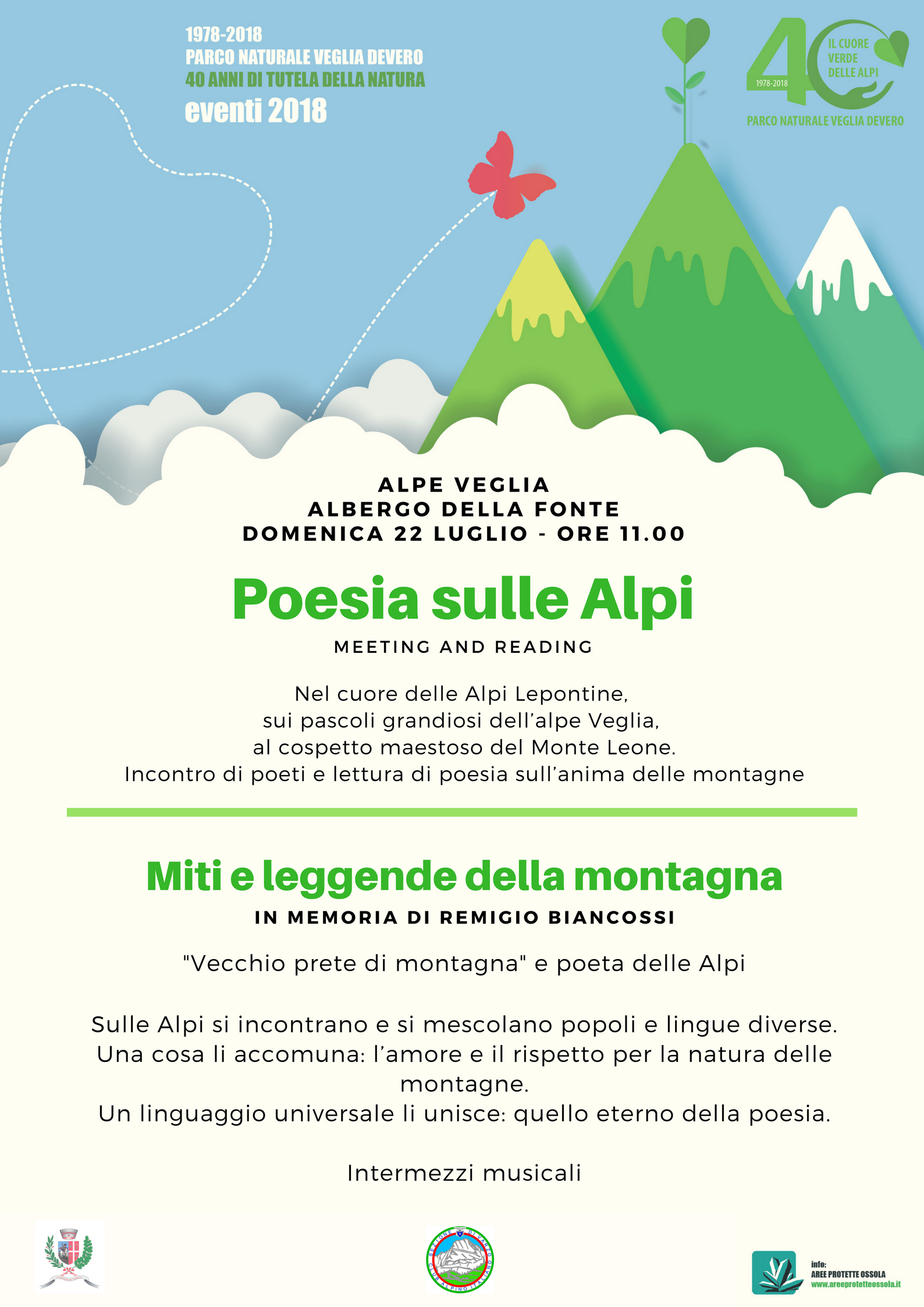 Poesia sulle Alpi 2018